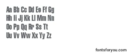 AglettericaextracompressedRoman Font