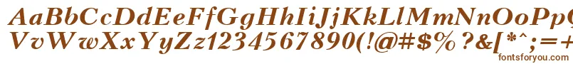 KudrashovcttBolditalic Font – Brown Fonts