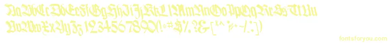 BoogieBold-Schriftart – Gelbe Schriften