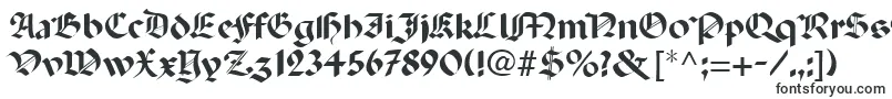 Шрифт PercivalRegular – эзотерические шрифты
