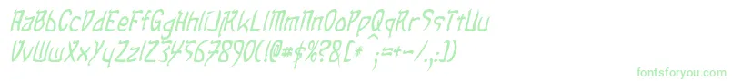 TaibaijanItalic Font – Green Fonts