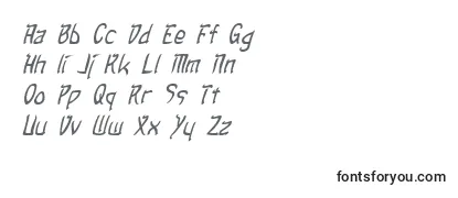 Обзор шрифта TaibaijanItalic