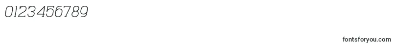 CaboSlabItalic Font – Fonts for Numbers and Digits