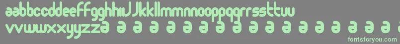 Weitere Informationen zur Moloko-Schriftart Moloko-Schriftart – Grüne Schriften auf grauem Hintergrund