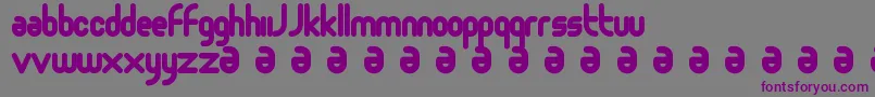 Moloko Font – Purple Fonts on Gray Background