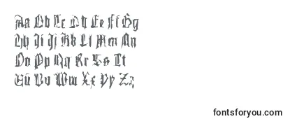 Gutenbergstraces Font