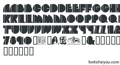  Zootallures font