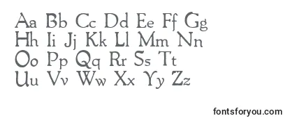Review of the PackardAntiqueRegular Font