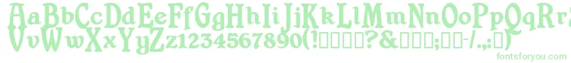 Shrewsburytitling ffy Font – Green Fonts