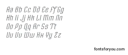 Schriftart LinotypeRezidentOne