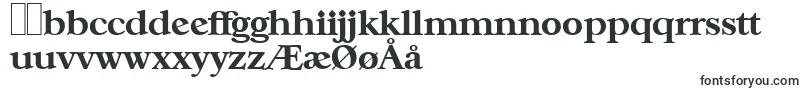 Шрифт CasablancaserialXboldRegular – датские шрифты