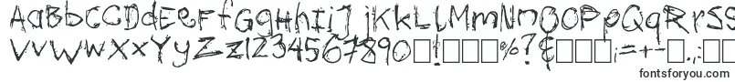 Mozugushi-Schriftart – Junk-Schriftarten