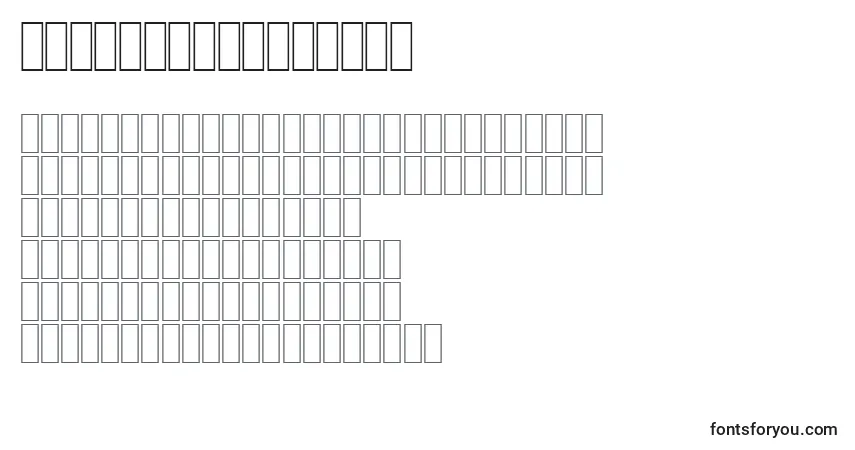 AgaAbasanRegular-fontti – aakkoset, numerot, erikoismerkit