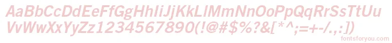 TradegothicltstdBd2obl Font – Pink Fonts