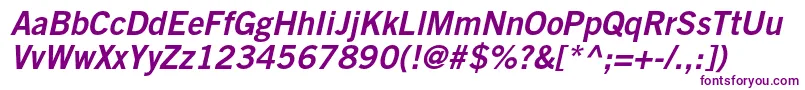 TradegothicltstdBd2obl Font – Purple Fonts