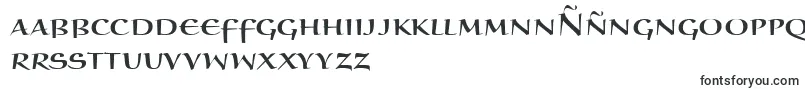 Czcionka BraganzaScItc – filipińskie czcionki