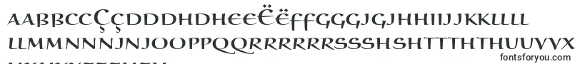 BraganzaScItc-Schriftart – nyanja Schriften
