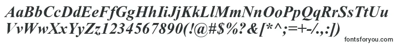DabbingtonBoldItalic Font – Fonts Starting with D
