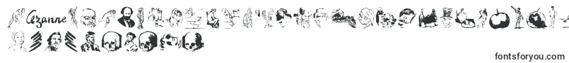 Cezannesketches-Schriftart – Schriften für PixelLab