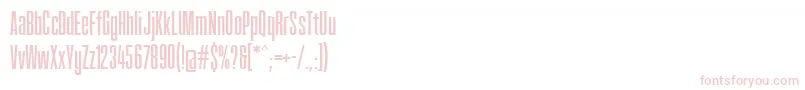 Fatcow Font – Pink Fonts on White Background