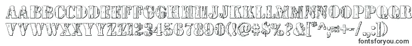 フォントWetworks3D – 古代スラブ文字