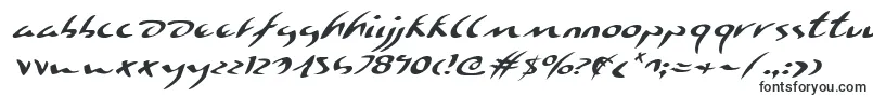 EagleclawExpandedItalic-Schriftart – Schriften für VK