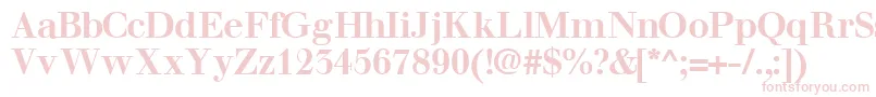 WalbaumsskBold Font – Pink Fonts