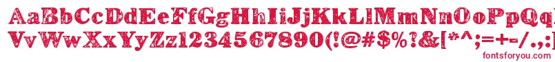 LerkuRegular Font – Red Fonts