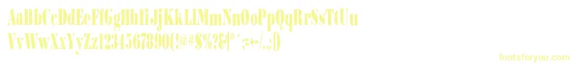 Bodoniultraflfcond Font – Yellow Fonts
