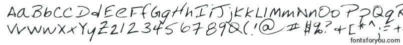 Lehn184-fontti – Erikoiset fontit