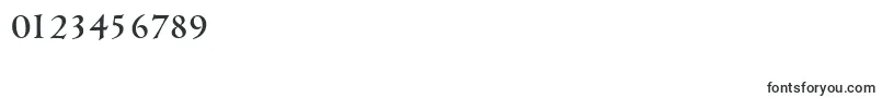 CambridgeserialMediumRegular Font – Fonts for Numbers and Digits