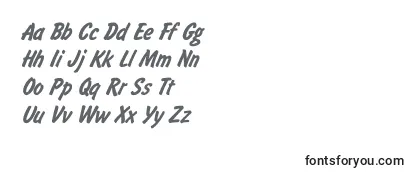 BrushtypeBoldItalic Font