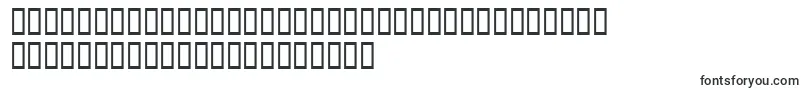 フォントGothicFlourish – マケドニア文字