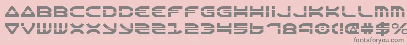 Więcej informacji o czcionce Oberon Laser Czcionka Oberon Laser – szare czcionki na różowym tle