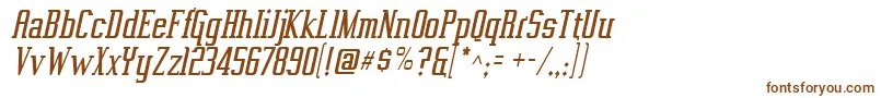 VahikaItalic Font – Brown Fonts