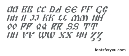 Обзор шрифта PiperPieItalic