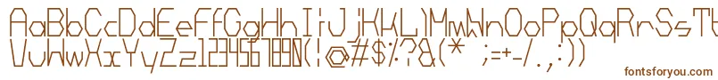 Mechanoarc Font – Brown Fonts