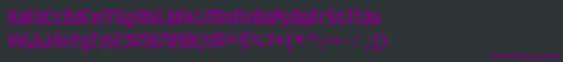 fuente NuwaveBv2.0 – Fuentes Moradas Sobre Fondo Negro