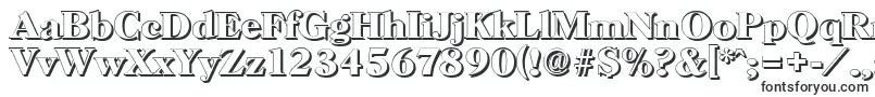 HorshamshadowBold-fontti – Alkavat H:lla olevat fontit