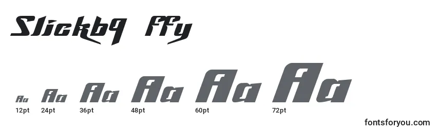 Slick69 ffy Font Sizes