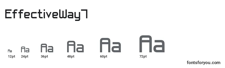 EffectiveWay7 Font Sizes