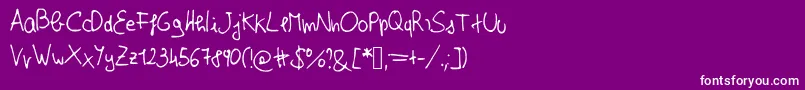 En savoir plus sur la police Effenewversion Police Effenewversion – polices blanches sur fond violet