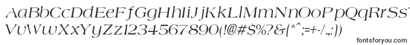 AgateNormalItalic Font – Fonts for Adobe Reader