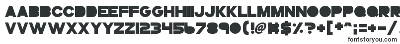 Шрифт Gogoposterpunchbold – высокие шрифты