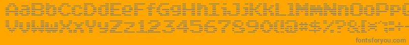 Weitere Informationen zur Arcade Classic-Schriftart Arcade Classic-Schriftart – Graue Schriften auf orangefarbenem Hintergrund