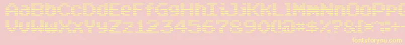 More about Arcade Classic Font Arcade Classic Font – Yellow Fonts on Pink Background