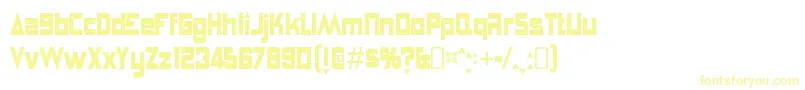 AnglepoiselampshadeRegular Font – Yellow Fonts