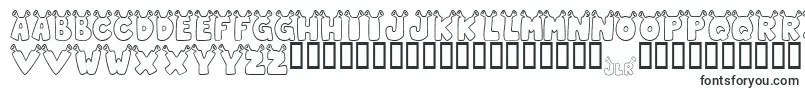 Шрифт JlrStarShrek – шрифты для VK