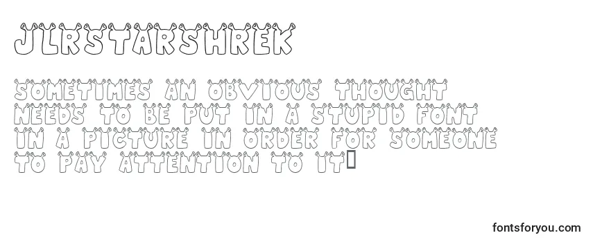JlrStarShrek フォントのレビュー