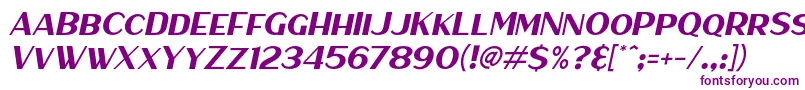 HaarlemSansItalic Font – Purple Fonts